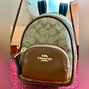 Authentic Coach mini backpack